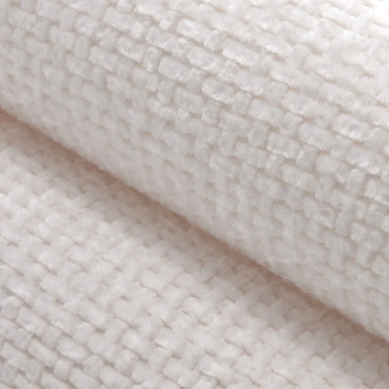 Causeuse en velours capitonnée avec pieds en métal doré, multicolore